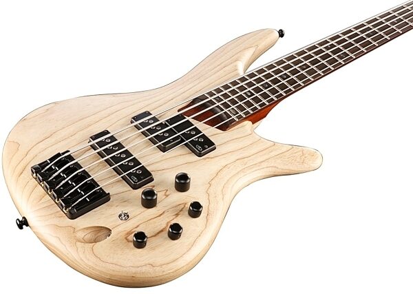 Ibanez SR655 Electric Bass, 5-String, Natural Flat Body