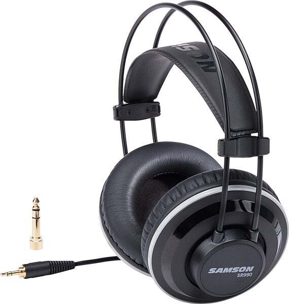 Samson SR990 Studio Headphones, New, Action Position Back