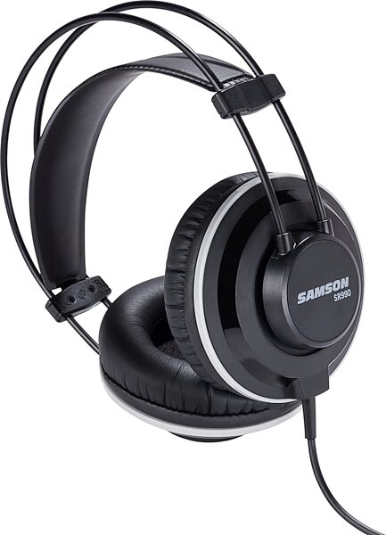Samson SR990 Studio Headphones, New, Action Position Back