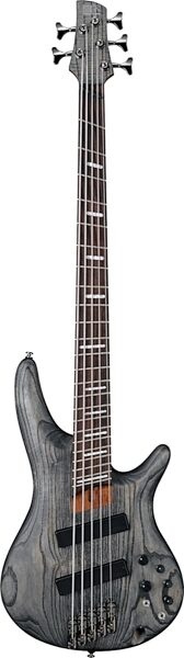 Ibanez SRFF805 Multi-Scale Electric Bass, 5-String, Black