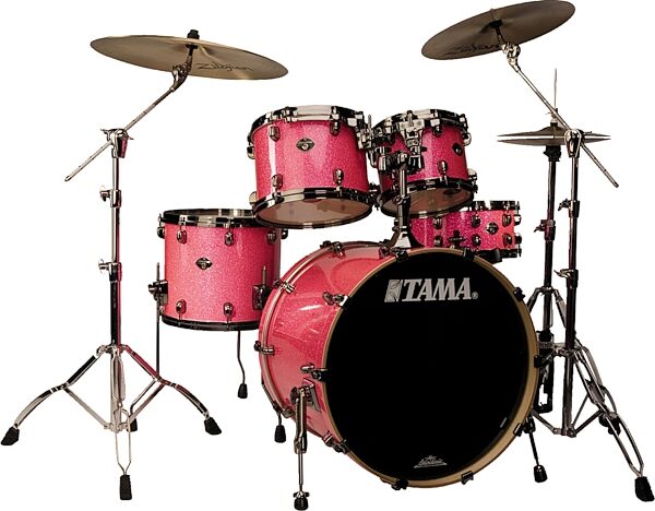 Tama SRGEFX Starclassic Performer EFX Limited Edition Drum Shell Kit, Shock Pink Glitter