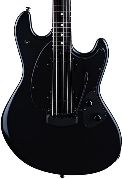 Ernie Ball Music Man StingRay HH Tremolo Electric Guitar, Rosewood Fingerboard (with Case), Body