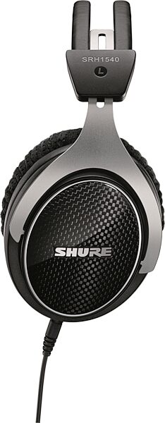 Shure SRH1540 Premium Closed-Back Headphones, Black, SRH1540-BK, Detail Side