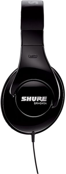 Shure SRH240A Studio Headphones, New, Left