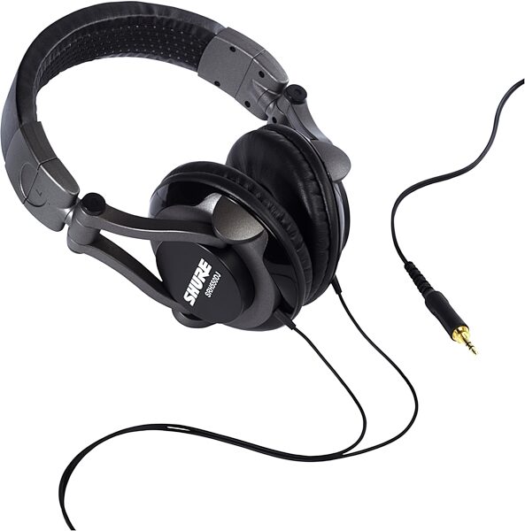 Shure SRH550DJ DJ Headphones, New, Angle