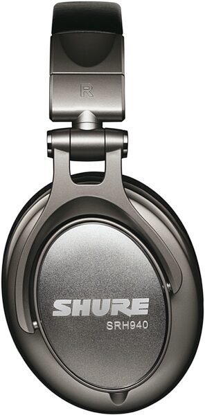 Shure SRH940 Headphones, Silver, Alt