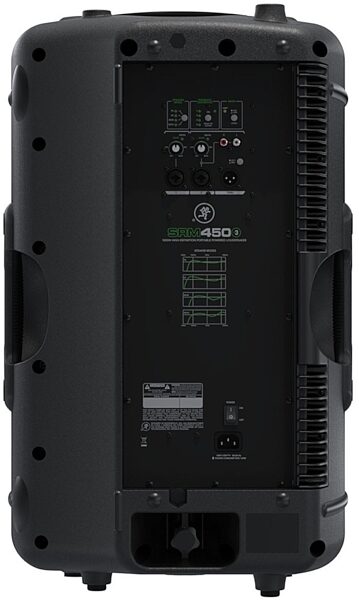 Mackie SRM450 V3 Powered Loudspeaker (1000 Watts, 1x12"), New, Rear