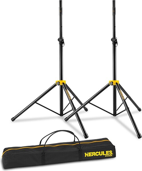 Hercules SS200BB Stage Series Speaker Stand Pack, New, Main