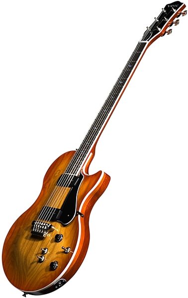 Vox SSC-55 Electric Guitar (with Gig Bag), Teaburst - Side