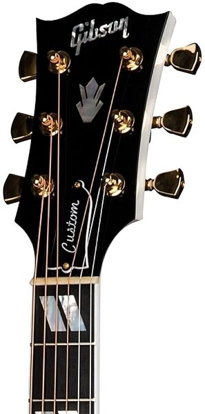 Gibson 2018 Limited Edition Dove Acoustic-Electric Guitar, Head