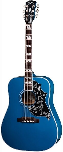 Gibson Limited Edition 2018 Hummingbird Big Sky Blue Acoustic-Electric Guitar (with Case), Main