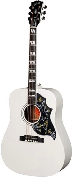 Gibson Limited Edition 2018 Hummingbird Alpine White Acoustic-Electric Guitar (with Case), Main