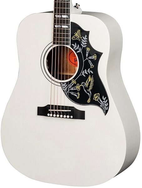 Gibson Limited Edition 2018 Hummingbird Alpine White Acoustic-Electric Guitar (with Case), Body