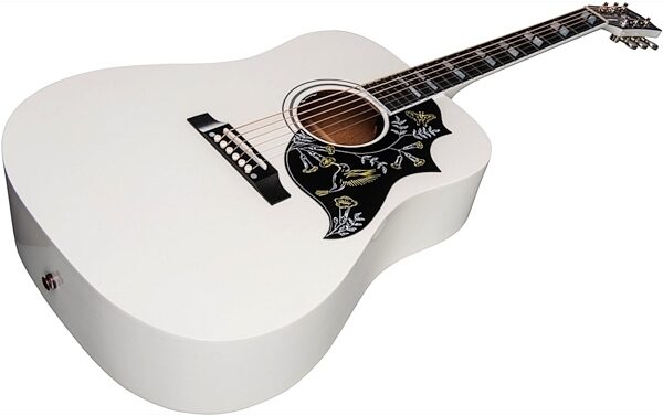 Gibson Limited Edition 2018 Hummingbird Alpine White Acoustic-Electric Guitar (with Case), View