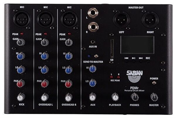 Sabian Sound Kit Drum Microphone Mixer System, Mixer