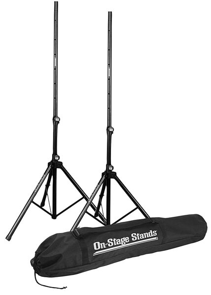 On-Stage SSP7900 All-Aluminum Speaker Stand Pack, New, Main