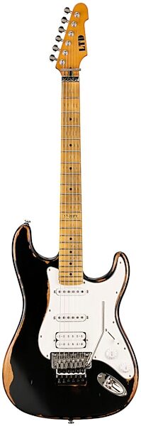 ESP LTD ST203FR Maple Electric Guitar with Floyd Rose, Black