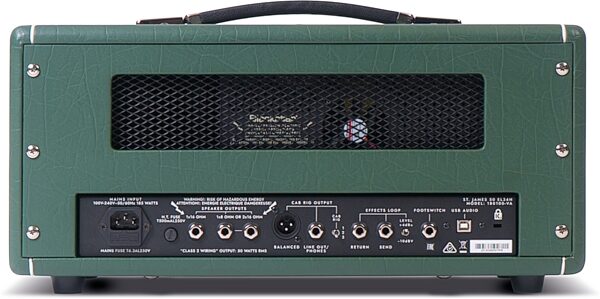 Blackstar St. James Jared James Nichols Guitar Amplifier Head (50 Watts), New, Action Position Back