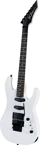 B.C. Rich ST3 Retro II Floyd Rose Electric Guitar, White, Action Position Back
