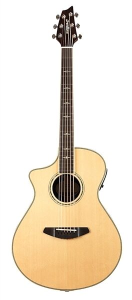 Breedlove Stage Concert Acoustic-Electric Guitar, Left-Handed (with Gig Bag), Main