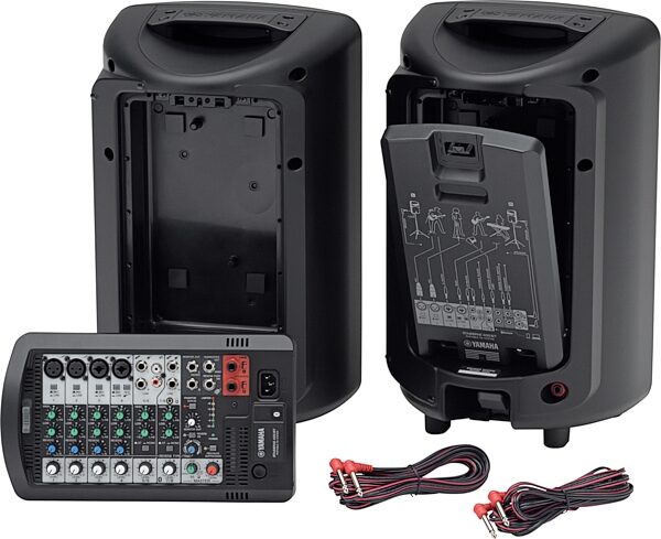 Yamaha STAGEPAS 400BT Portable PA System, New, Main Back