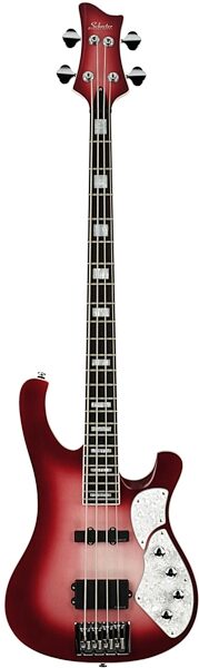 Schecter Stargazer-4 Electric Bass, Crimson Red