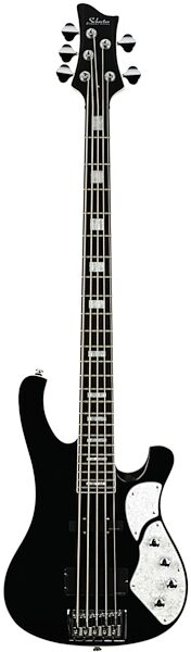 Schecter Stargazer-5 5-String Electric Bass, Black