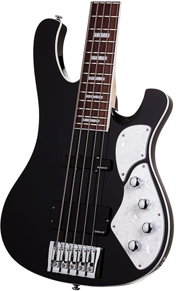 Schecter Stargazer-5 5-String Electric Bass, Black - Body