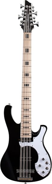 Schecter Stargazer 12 Electric Bass, 12-String, Gloss Black, Action Position Back