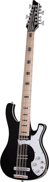 Schecter Stargazer 12 Electric Bass, 12-String, Gloss Black, Action Position Back