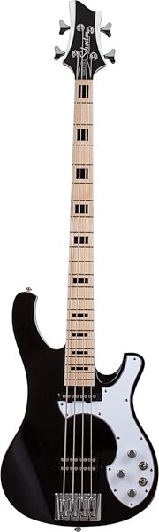 Schecter Stargazer 4 Electric Bass, Gloss Black, Action Position Back