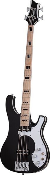 Schecter Stargazer 4 Electric Bass, Gloss Black, Action Position Back