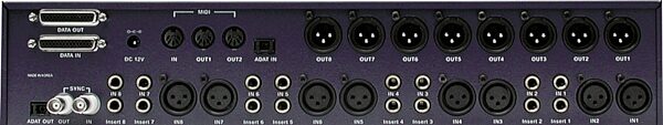 ST Audio DSP3000 M-Port 24-Bit 96kHz Multi-Channel Interface, Rack Rear