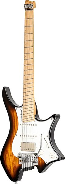Strandberg Boden Classic NX 6 Tremolo Electric Guitar (with Gig Bag), Tobacco Sunburst, Action Position Back