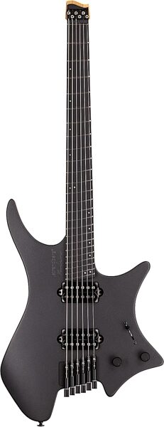 Strandberg Boden Metal NX 6 Electric Guitar (with Gig Bag), Black Granite, Action Position Back