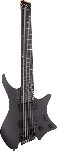 Strandberg Boden Metal NX 8 Electric Guitar (with Gig Bag), Black Granite, Action Position Back