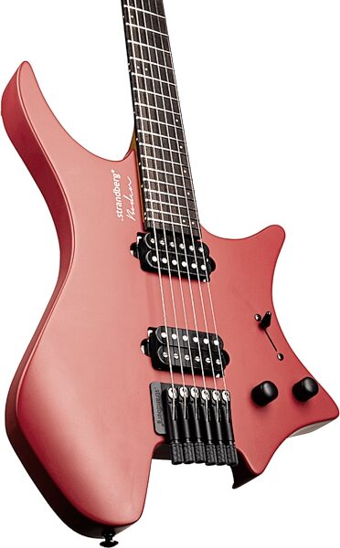Strandberg Boden Essential 6 Electric Guitar (with Gig Bag), Astro Dust, Action Position Back
