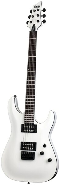 Schecter Stealth C-1 Electric Guitar, Satin White