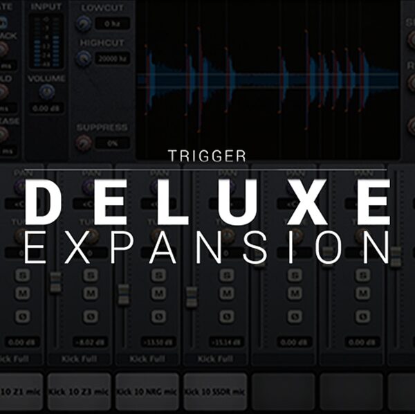 Steven Slate Deluxe Drum Sample Pack Expansion for Trigger Software, Digital Download, Screenshot Front