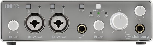 Steinberg IXO22 USB Audio Interface, White, Open Box (Very Good), Action Position Back