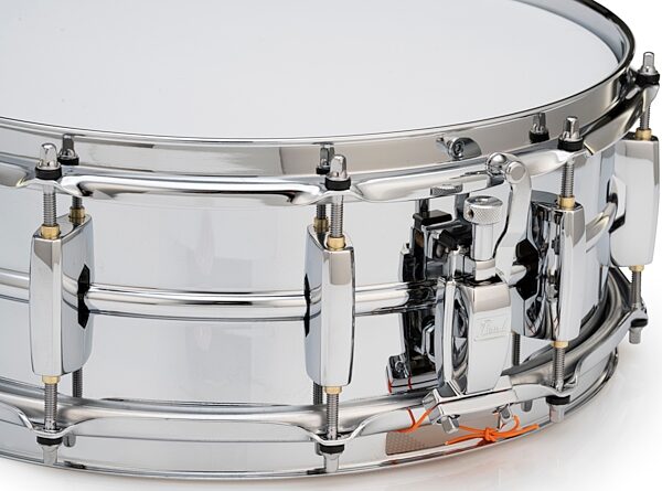 Pearl Sensitone Heritage Alloy Steel Snare, Action Position Back