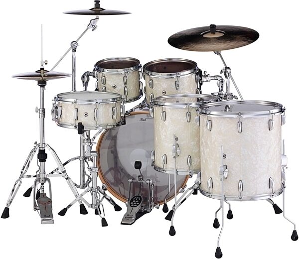 Pearl Session Studio Select Drum Shell Kit, 5-Piece, Back