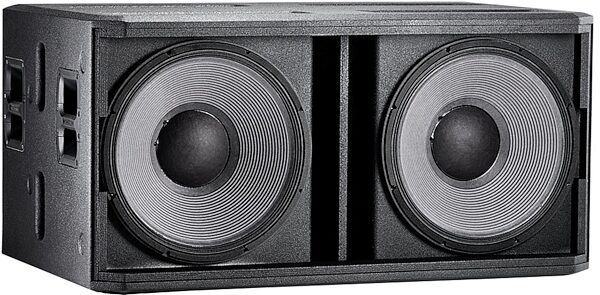 JBL STX828S PA Subwoofer Speaker (4000 Watts, 2x18"), No Grill Angle