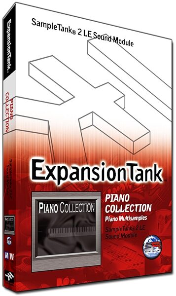 IK Multimedia Expansion Tank Sound Module Sonic Reality Volume 2, Piano Collection