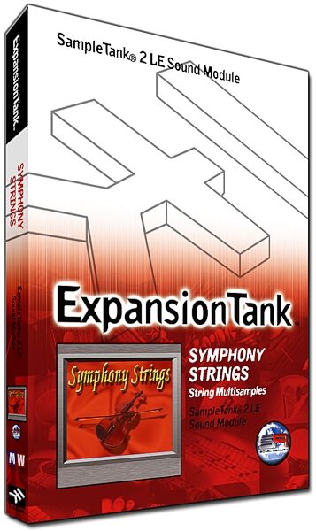 IK Multimedia Expansion Tank Sound Module Sonic Reality Volume 2, Symphony Strings