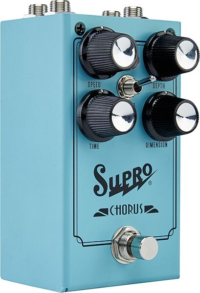 Supro Analog Chorus Pedal, New, Action Position Back