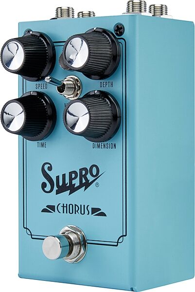 Supro Analog Chorus Pedal, New, Action Position Back