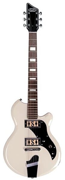 Supro Westbury Electric Guitar, Antique White