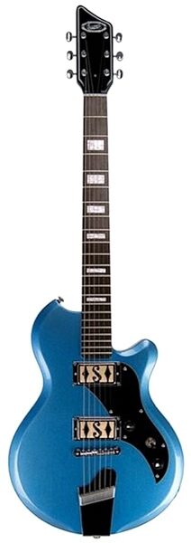 Supro Westbury Electric Guitar, Ocean Blue Metallic