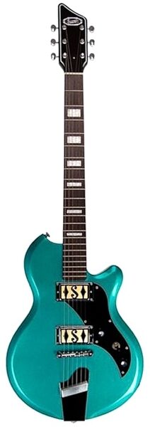 Supro Westbury Electric Guitar, Turquoise Metallic